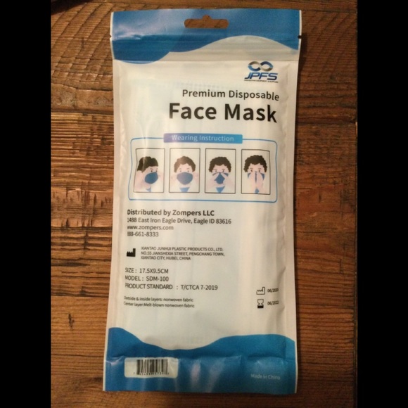 JPFS Accessories Jpfs Premium Disposable Face Masks Poshmark